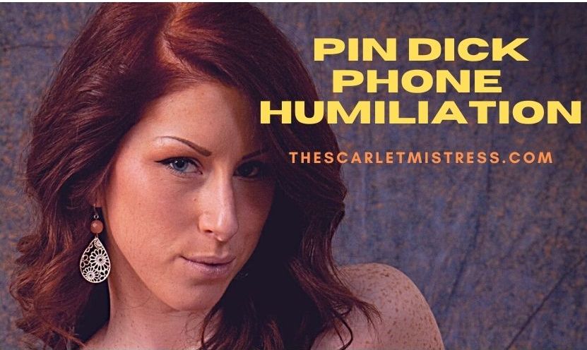 Pin Dick Phone Humiliation